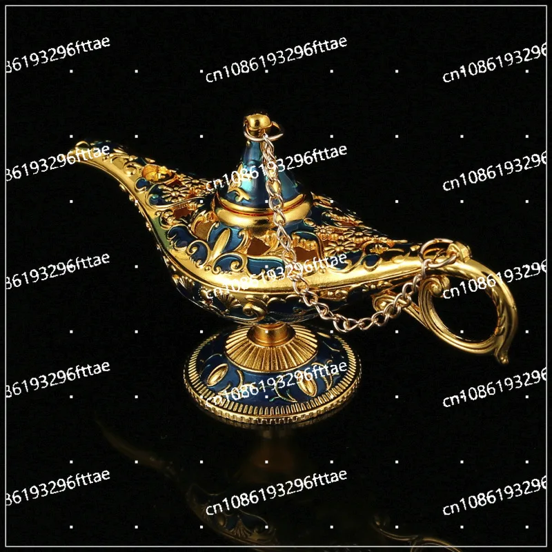 Magic Lamp Russian Wishing Lamp One Thousand and One Nights Blessing Living Room South East Asia Style Handicraft Ornament