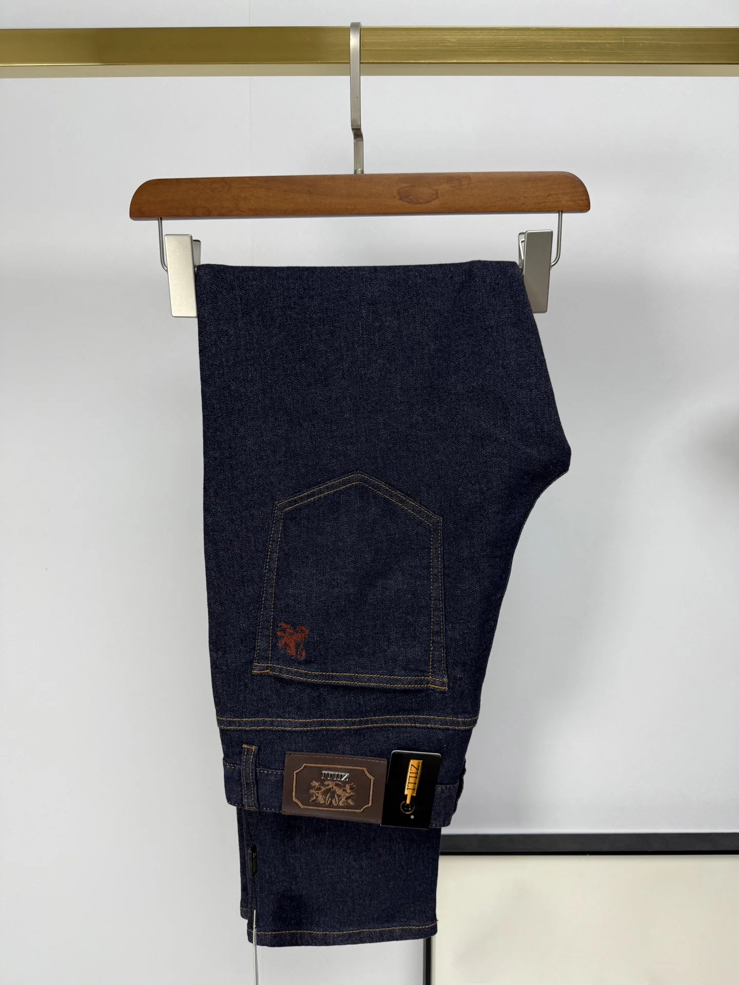 

7 SIJITONGDAJeans Thin Cotton Men 2025 Spring Summer New Casual Breathable Comfort Button Big Size 30-38 Long Pants