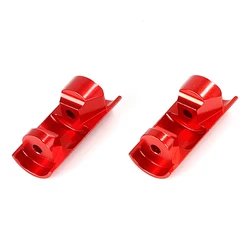 CNC Metal 6mm/8mm Absorb Shock Lower Protective for 1/5 ROVAN KM BAJA 5B 5T 5B 5SC RC CAR Toys Parts,Red