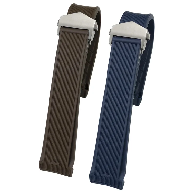 20 مللي متر 22 مللي متر جودة عالية المطاط الطبيعي حزام الساعات ل تاغ هوير Aquaracer 300 WAY201A WBP5110 الغوص حزام ساعة اليد سوار سيليكون