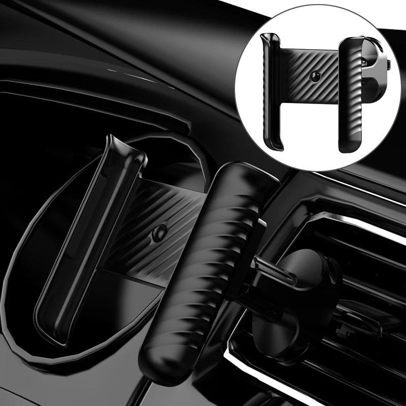 

Car Air Vent Mobile Phone Holder Stand for iPhone 14 13 Xiaomi Huawei Universal 360 Degree Rotation Car Air Outlets Clip Mount