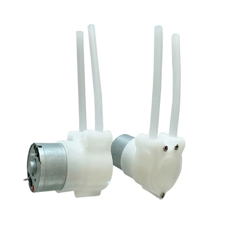 4PCS P310 Micro Peristaltic Pump Set DC 3.7V 6V Mini Gel Dosing Liquid Transfer Pump Laboratory Measurement Equipment