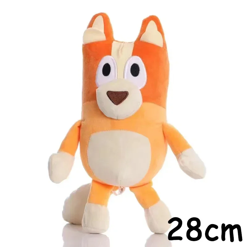 9 estilos bluey chattermax brinquedos de pelúcia anime figura mel snickers winton cão de pelúcia animais de pelúcia brinquedo para crianças presente aniversário