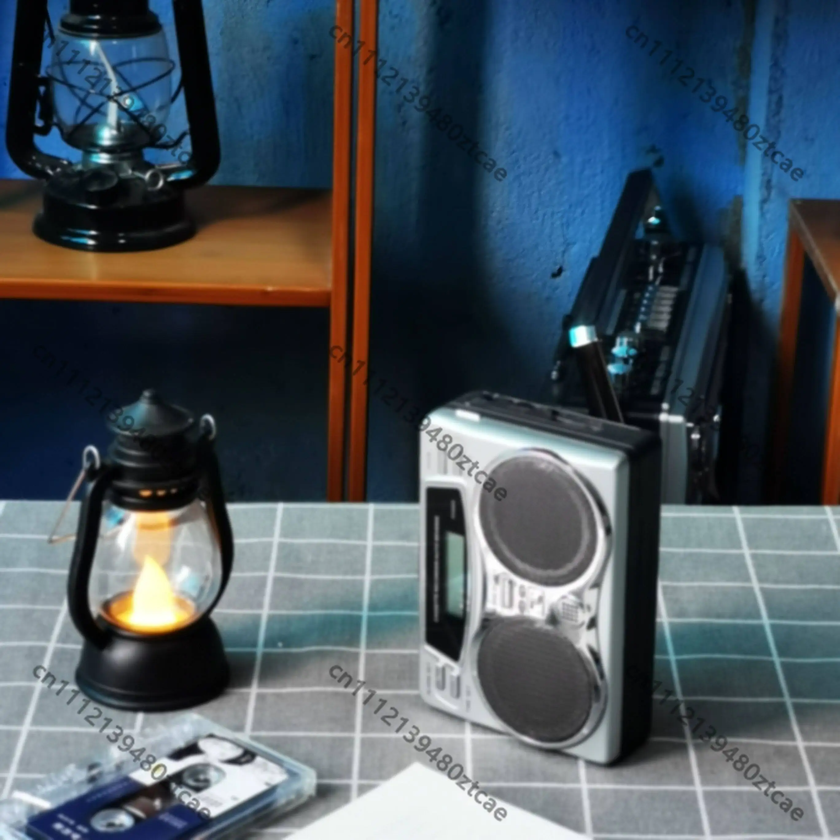 Japanese Korean Retro Cassette Tape Player Radio Stereo Dual Speaker Portable Walkman Recorder