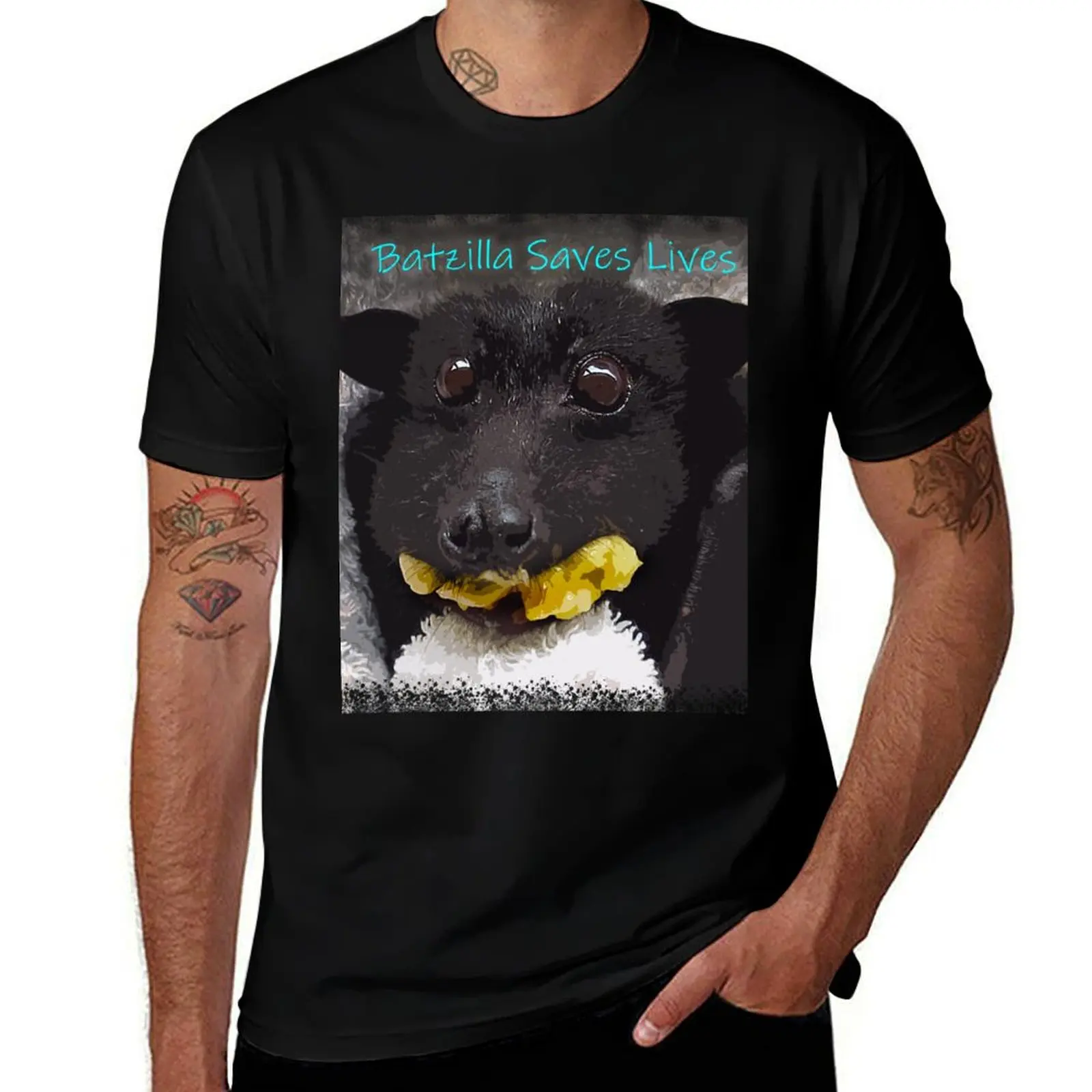 

shirts graphic shirts T-Shirt t funny - Belgrave cotton man cotton Mr Loves Batzilla T-Shirt t t shirt man Bananas