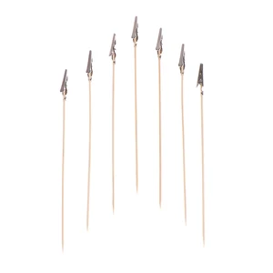 20 pieces support of wood and metal painting alligator clip modeling tool for airbrush model 7 Main Sales Automotive Easel - №4