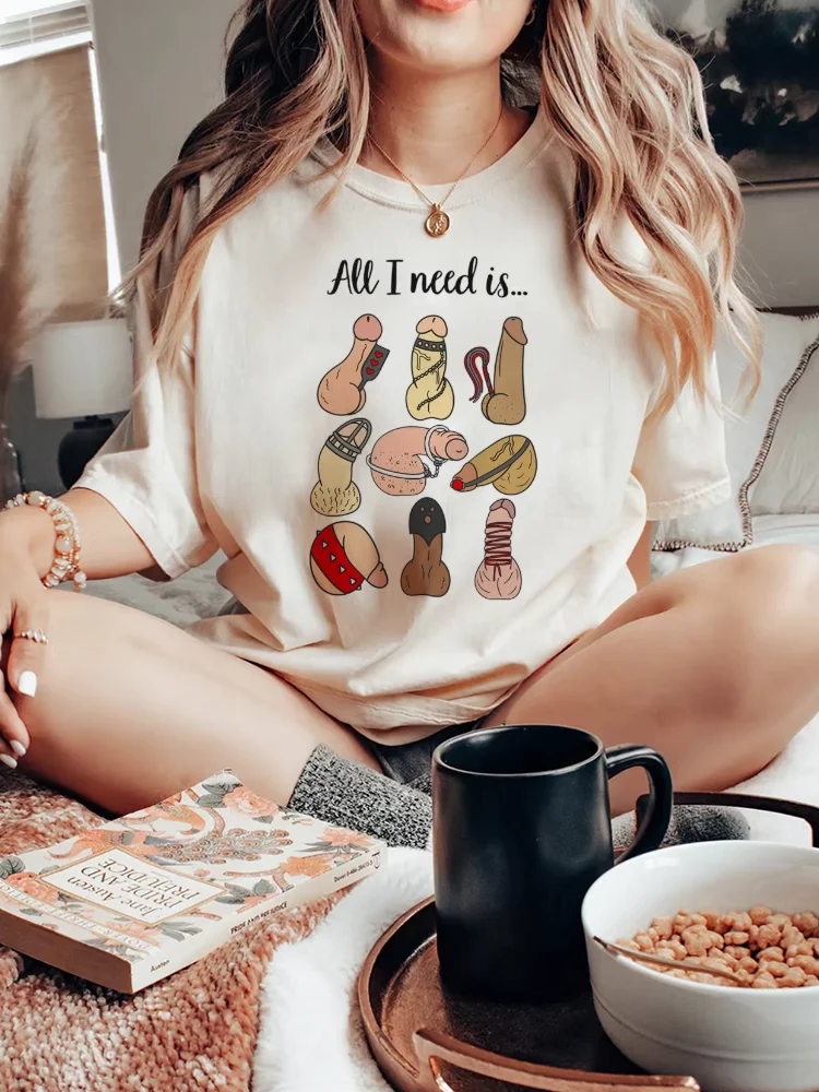 Women's Fashion Shirt T-Shirt Cute Printed O-Neck Women's New Year Christmas Clothing Pattern Loose Casual Top Fun T-Shirt