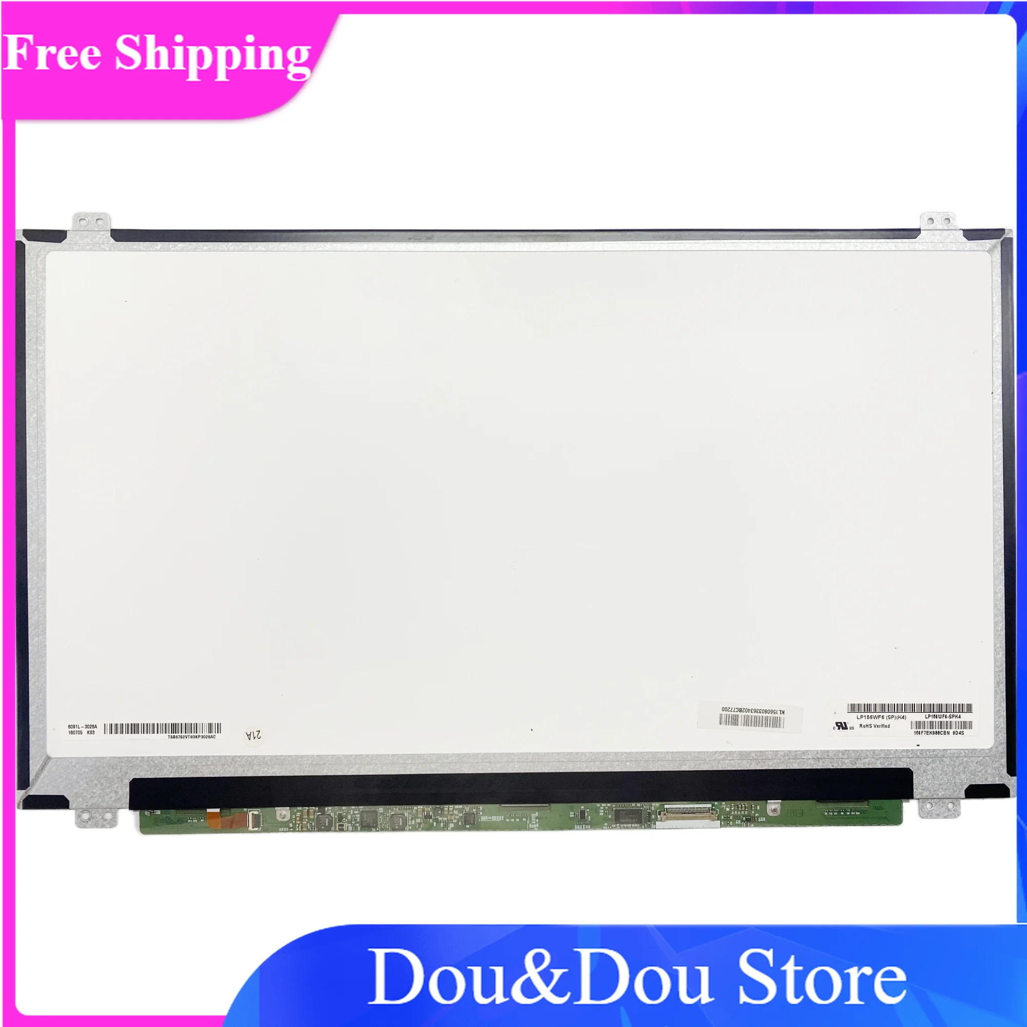 LP156WF6 SPK4 15.6 inch Laptop LCD IPS FHD 1920x1080 Display Panel EDP Matrix Replacement LED Screen