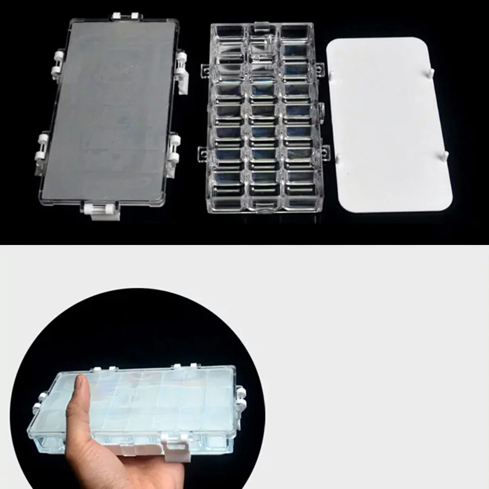 

Paint Moisturizing Pigment Box Trays Painting Pallet Dedicated White Folding Palette
