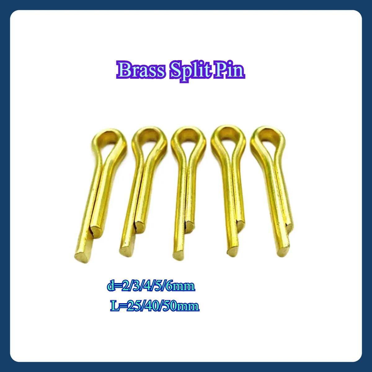 

Brass Split Pin M2.5-M5