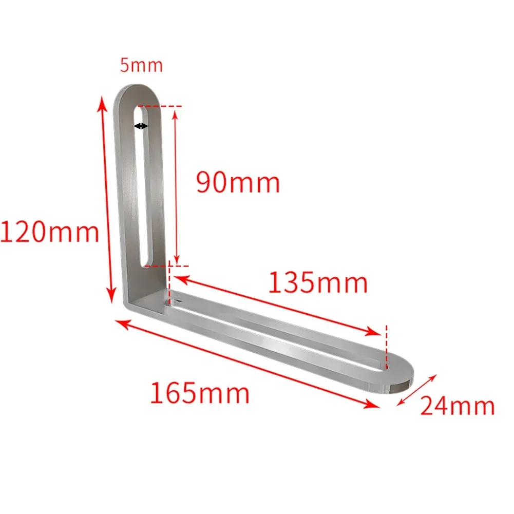 Home Angle Corner Bracket Angle Corner Stand 1PC 90 Degree Furniture Solid Support Hardware Accessories Portable