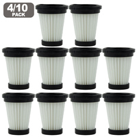 4/10pack Cordless Vacuum Cleaner Replacement HEPA Filters For Moosoo K12 K12 Pro K13 Vacuum Cleaner Accessories