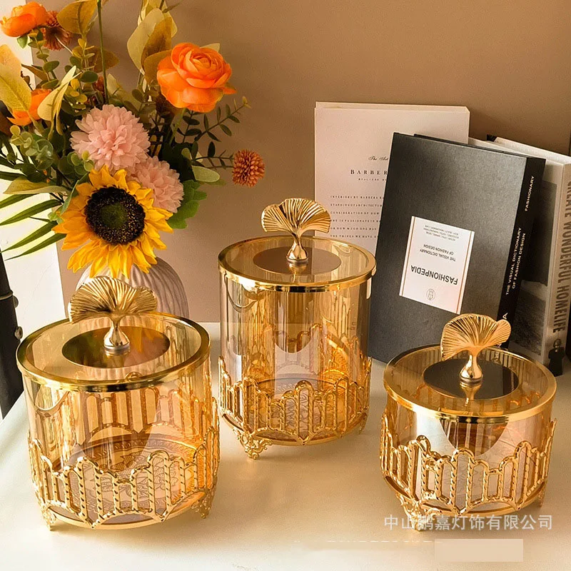 

Crystal Glass Storage Canned Sugar Cans Candy Box Suger Jar with Lid Storage Food Storage Containers New