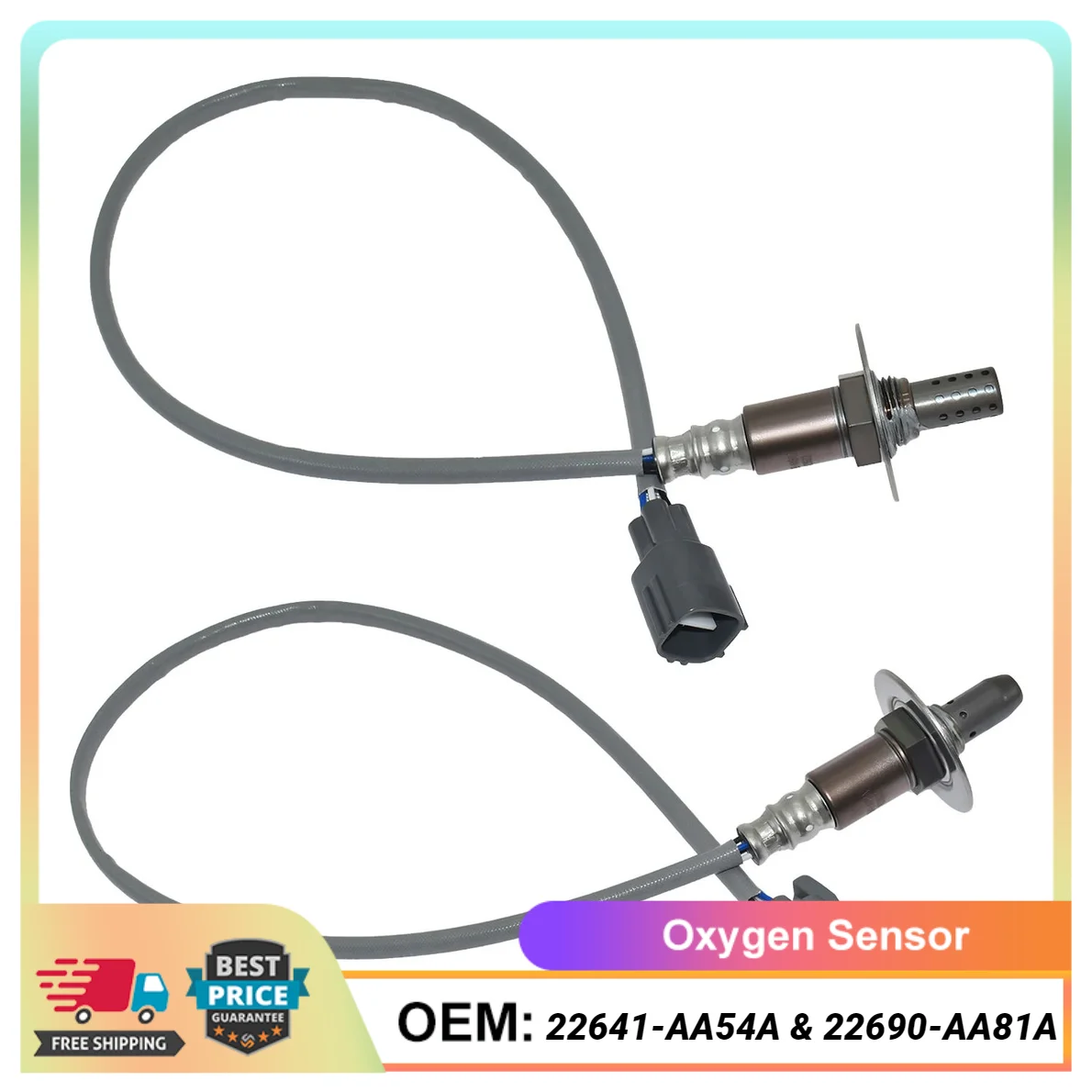 

22641-AA54A+22690-AA81A 2PCS Upstream & Downstream Oxygen O2 Sensors For 2010-2012 Subaru Outback 2.5L