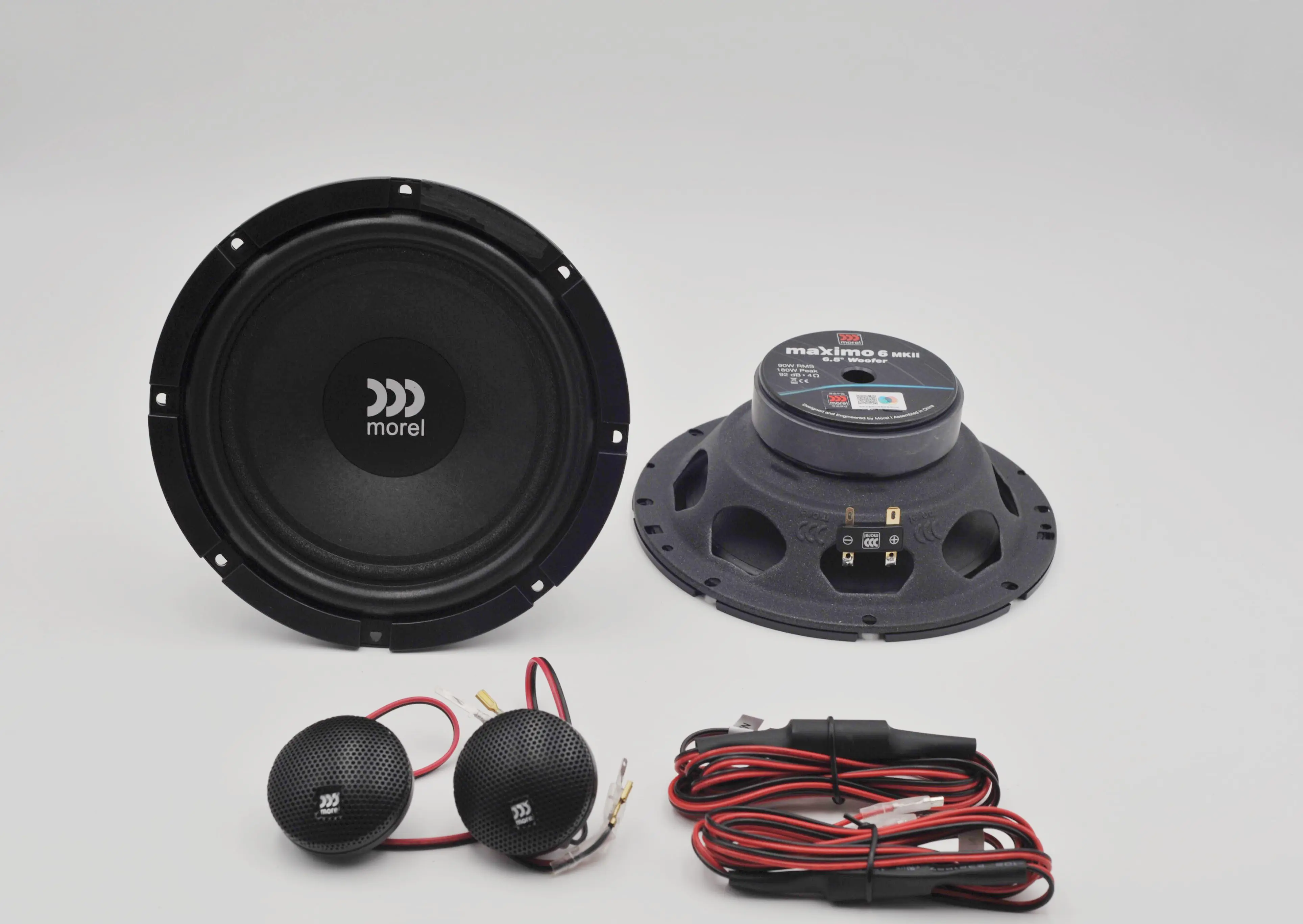 1 Set Morel Maximo 6 MK11 Car Audio 6-1/2' 2-Way 180W Maximo Component Car Speaker System For Any Car