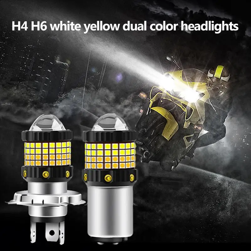 Лампы для фар мотоцикла Infitary H4 H6 светодиодные лампы для автомобильных фар светодиодные водонепроницаемые налобные фонари для мотоциклов для велосипедов уличные аксессуары