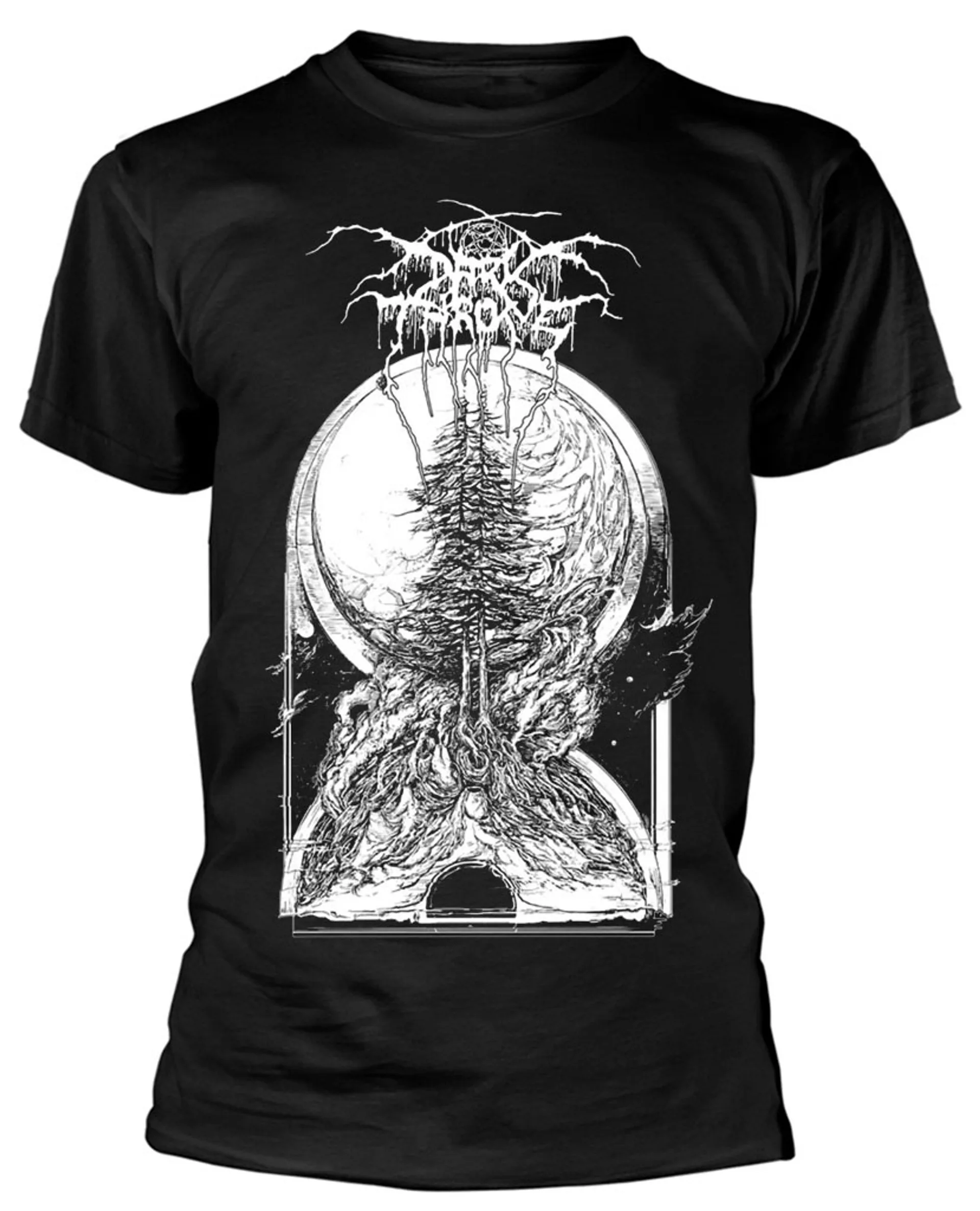 

Футболка Darkthrone Lone Pines of The Lost Planet для мужчин и женщин, хлопковая брендовая футболка с короткими рукавами, топы в стиле ретро, рок-группы, мужская одежда