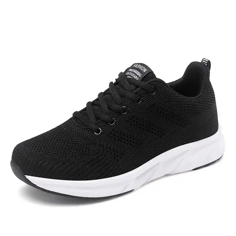 

Slip Resistant Round Nose Women's Shoes Moccasins Skateboarding Yellow Black Sneakers Casual Style For Women Sport Teni