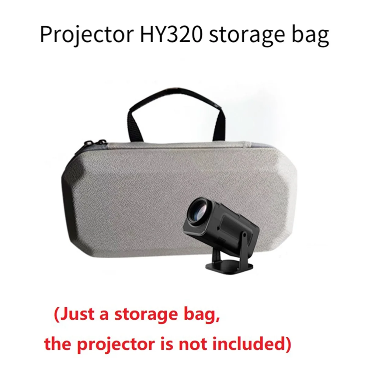 

ABRI_Portable Projector Storage Bag Travel Carry Projector Bag with Handle for HY320 Projetor Protector Carrying Bags
