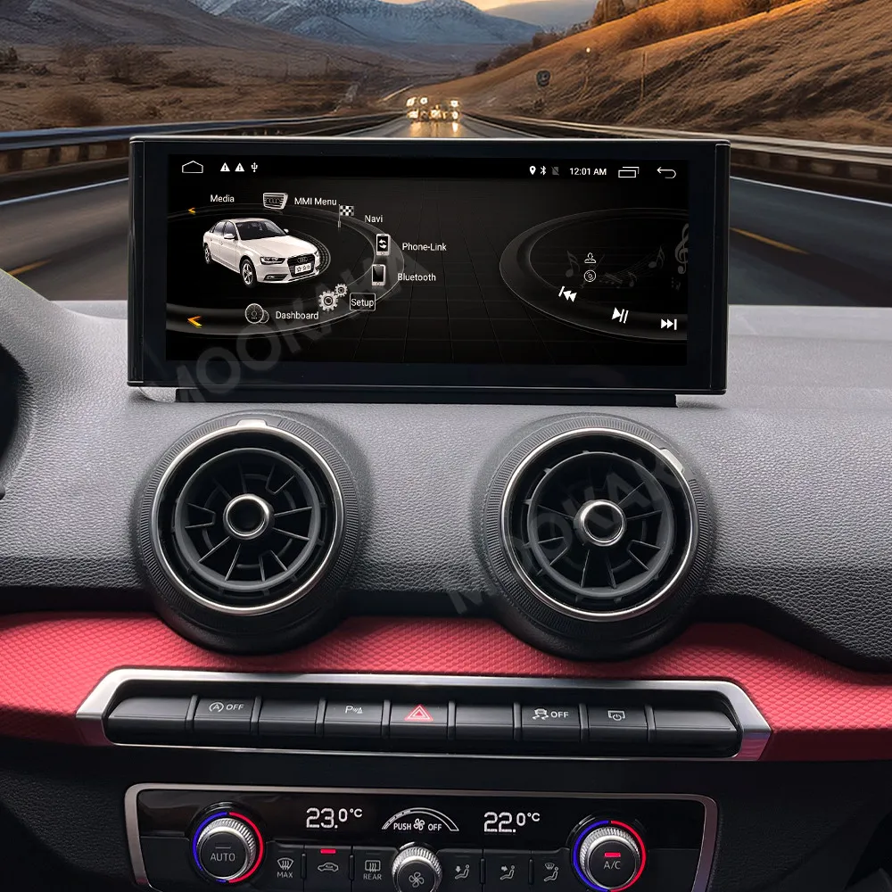 10.25 Inch Screen Car Radio For Audi A1 2012-2018 Android Auto GPS Navigation Multimedia Video Player Stereo Receiver Head Unit