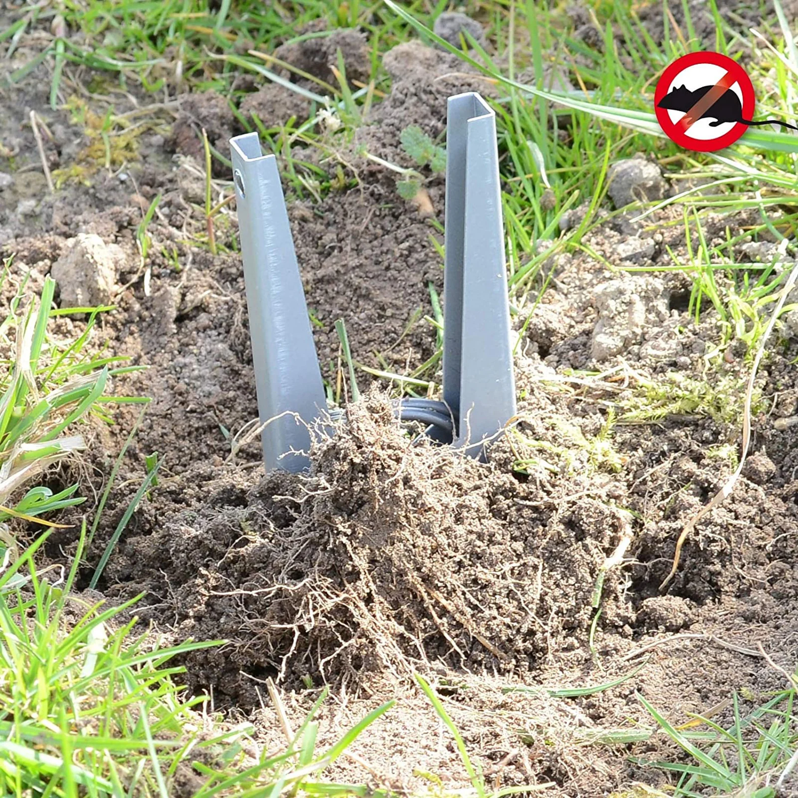 Mole Eliminator Trap Alvanized Steel Pest Mole Trap Multi-Function Outdoor Mole Scissor Clip for Voles Place Farmland Garden