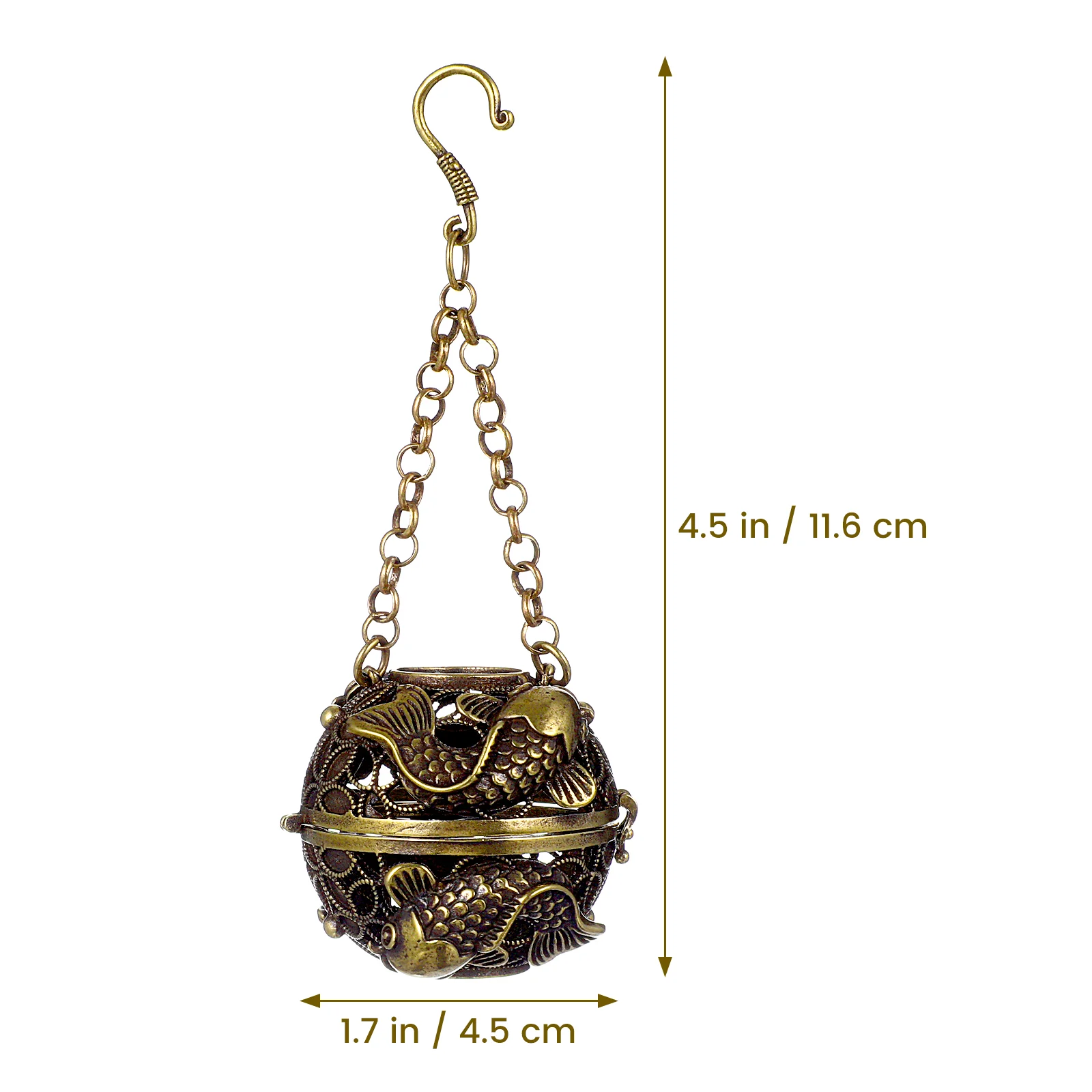 Aromatherapy Ball Pendant Home Hollow Hanging Charcoal Essential Oil Diffuser Censer Decoration Incense Furnace Lob