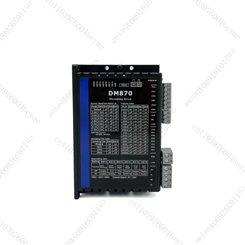 Incisione DM870 Motore passo-passo a impulsi con driver passo-passo digitale bifase