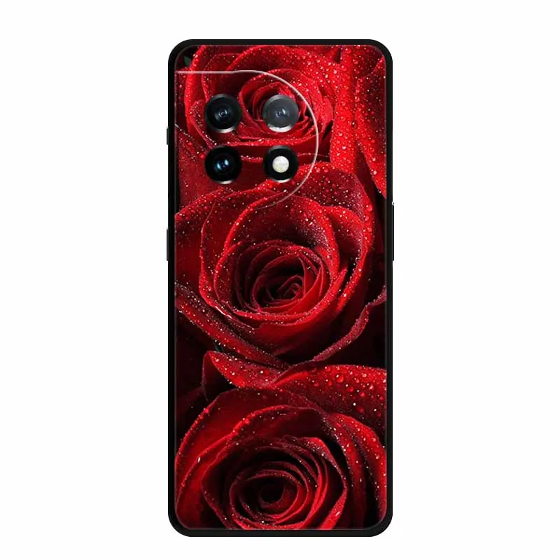 شعبية الأسود سيليكون لينة الغطاء الخلفي للقضية ، قضية الهاتف ، OnePlus 12 ، 6.82 "، Funda ، 1 + 12