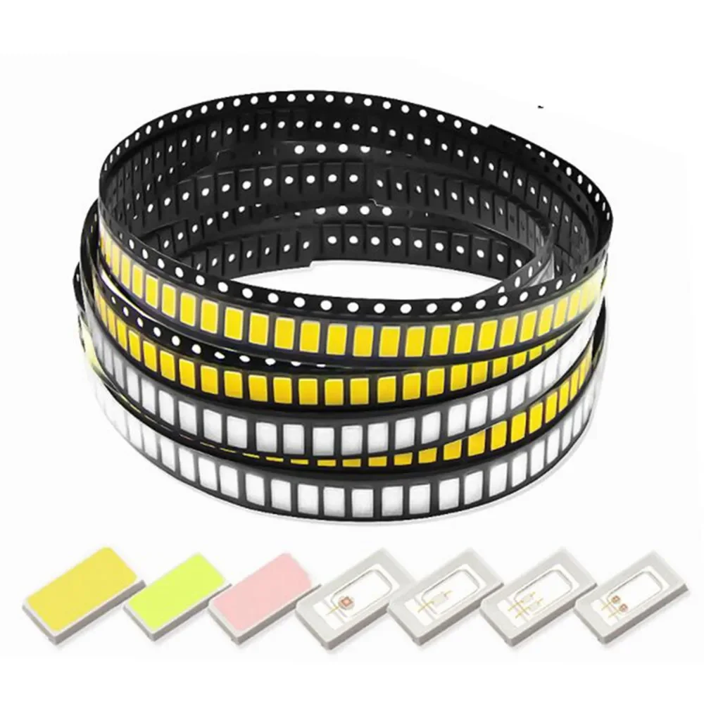 100pcs 0.5W SMD 5730 and 2835 LED COB Chip Lamp Beads Light White or Warm 120LM Surface Mount PCB Emitting Diode Lamp(3.3~3.6V)