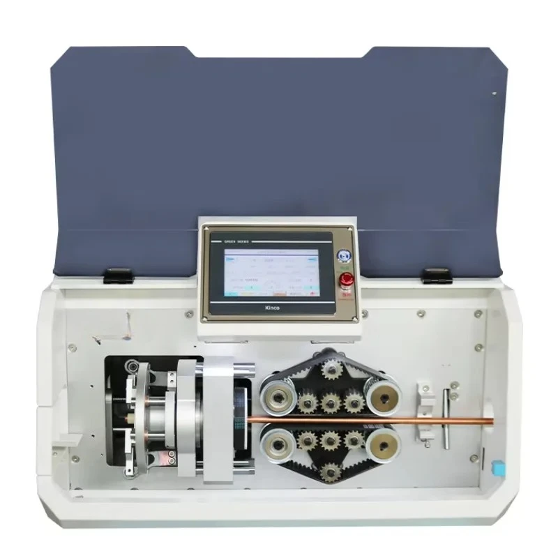 Diameter 50mm Automatic Tube Cutting Machine Metal Pipe Fiber Honeycomb Pipe Cutting Machine Matched With Extruder