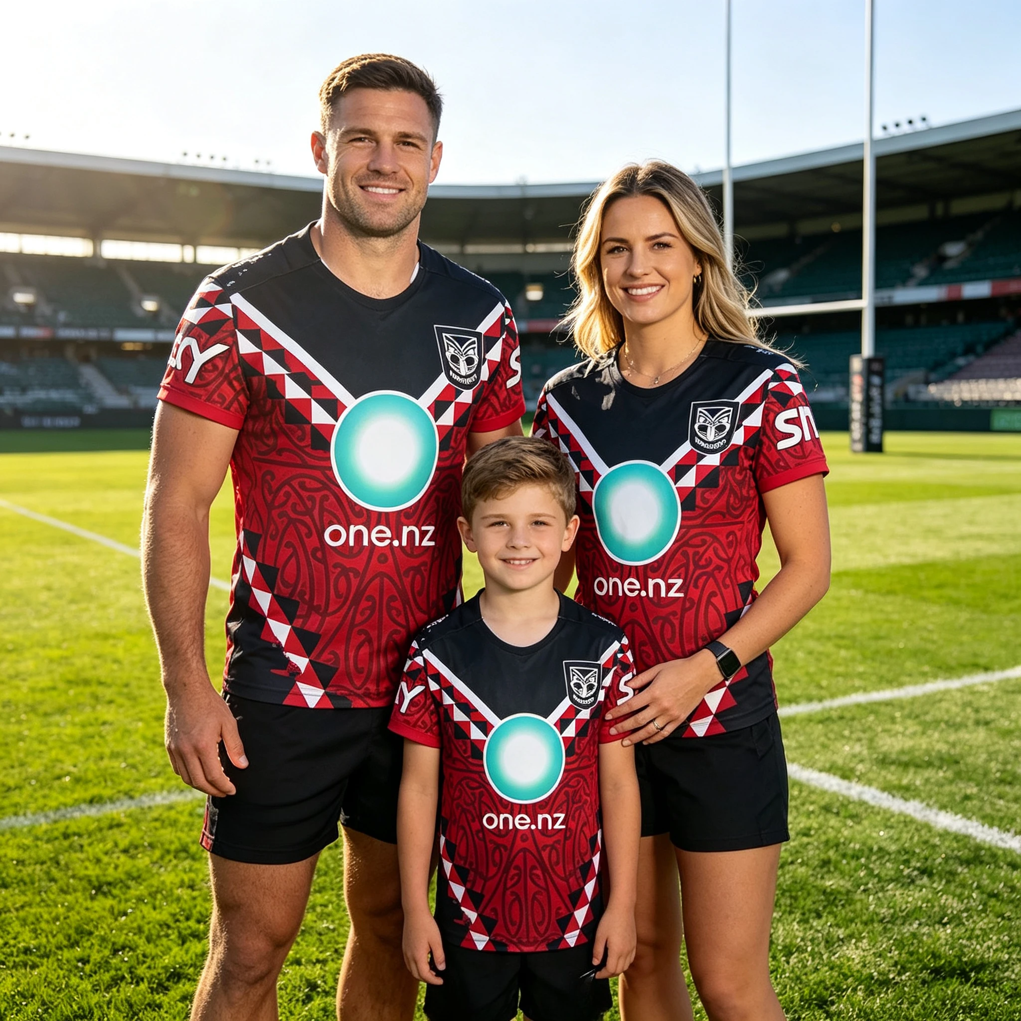 New Zealand Warriors 2026 Te Arahi Indigenous Rugby Jersey Family Matching Men Women Kids Breathable Quick Drying Sports