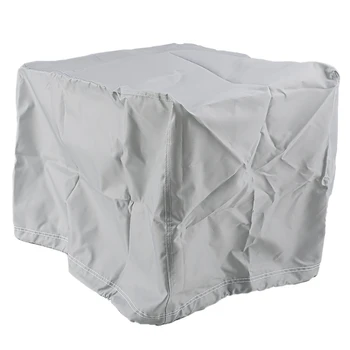 Heavy Duty Outboard Boat Hood Motor Engine Protector Cover Waterproof For 15HP-30HP Gray 600D Oxford Fabric