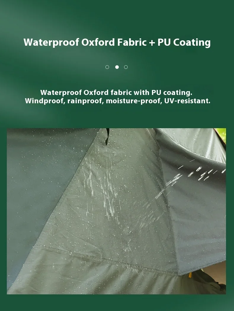 3-5 Person Waterproof Oxford Roof Top Tent For Summer For 4X4 Camping And Car Rooftop Use