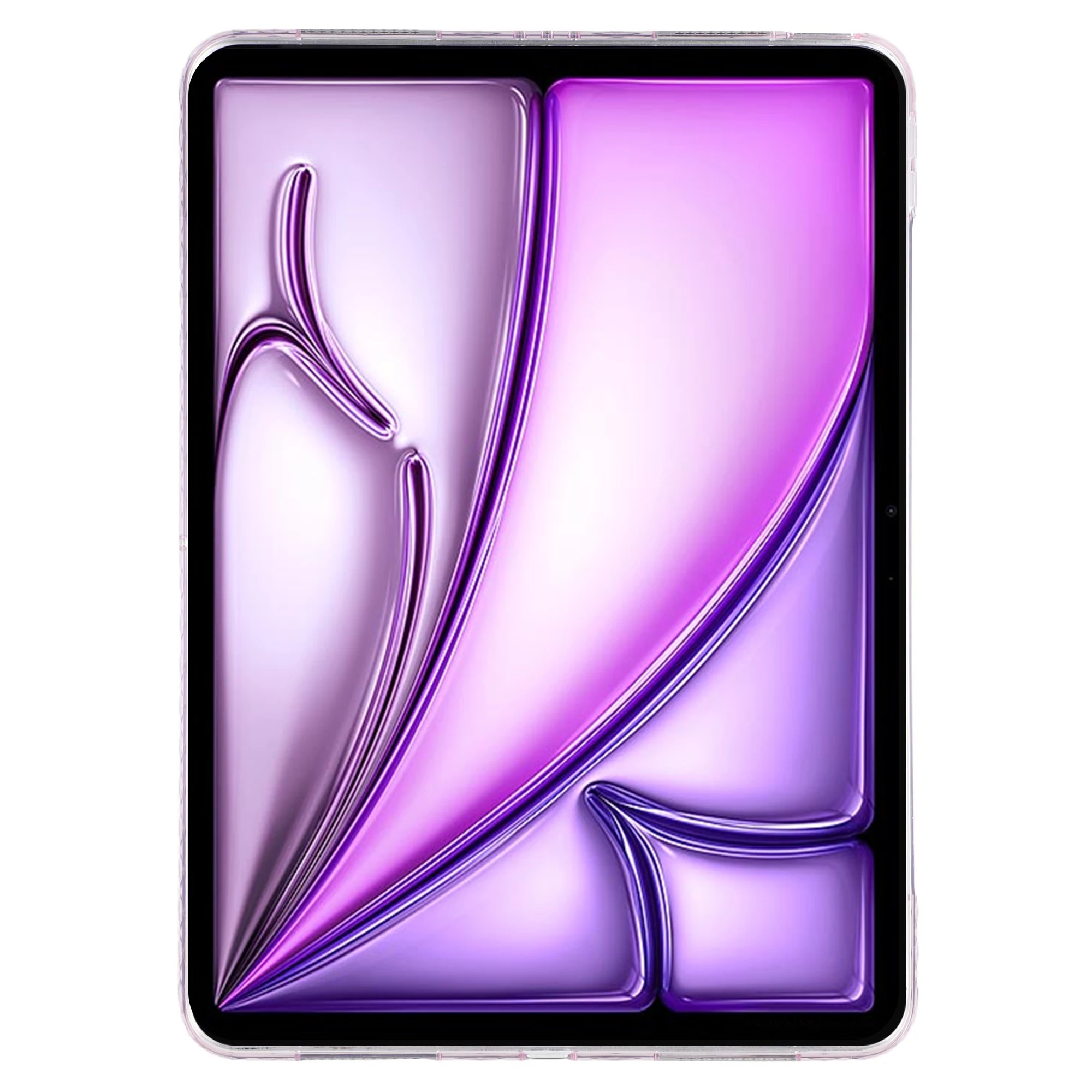 Tablet Case For iPad Air 13 (2026) / (2025) / (2024) / Pro 12.9 (2022) / (2021)  /  (2020) TPU + Acrylic Shockproof Cover with L