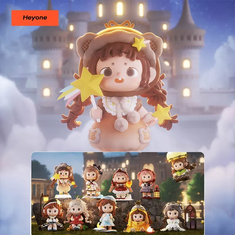 Heyone FurFur Glimmer City Under Night Sky Series Blind Box Toys Kawaii Anime Action Figure Caixa Caja Surprise Mystery Box Doll