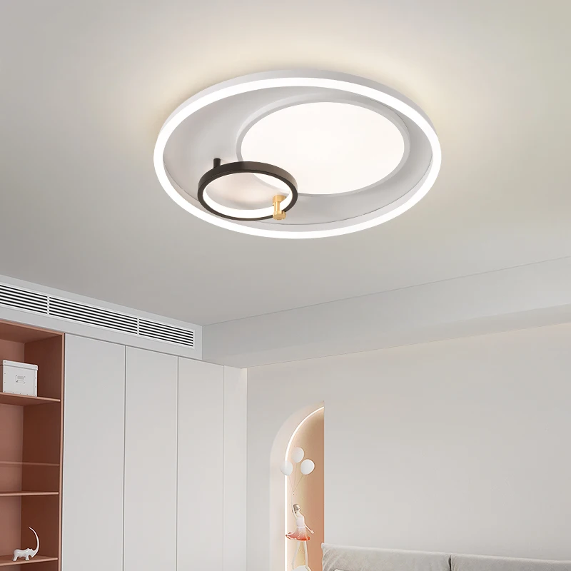 Luz de teto LED Full Spectrum Eye Protection, Luzes de decoração moderna, Sala de estar e móveis infantis