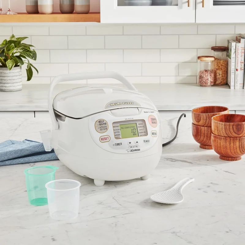

(UUX)NS-ZCC10 5-1/2-Cup Neuro Fuzzy Rice Cooker and Warmer, Premium White UQ