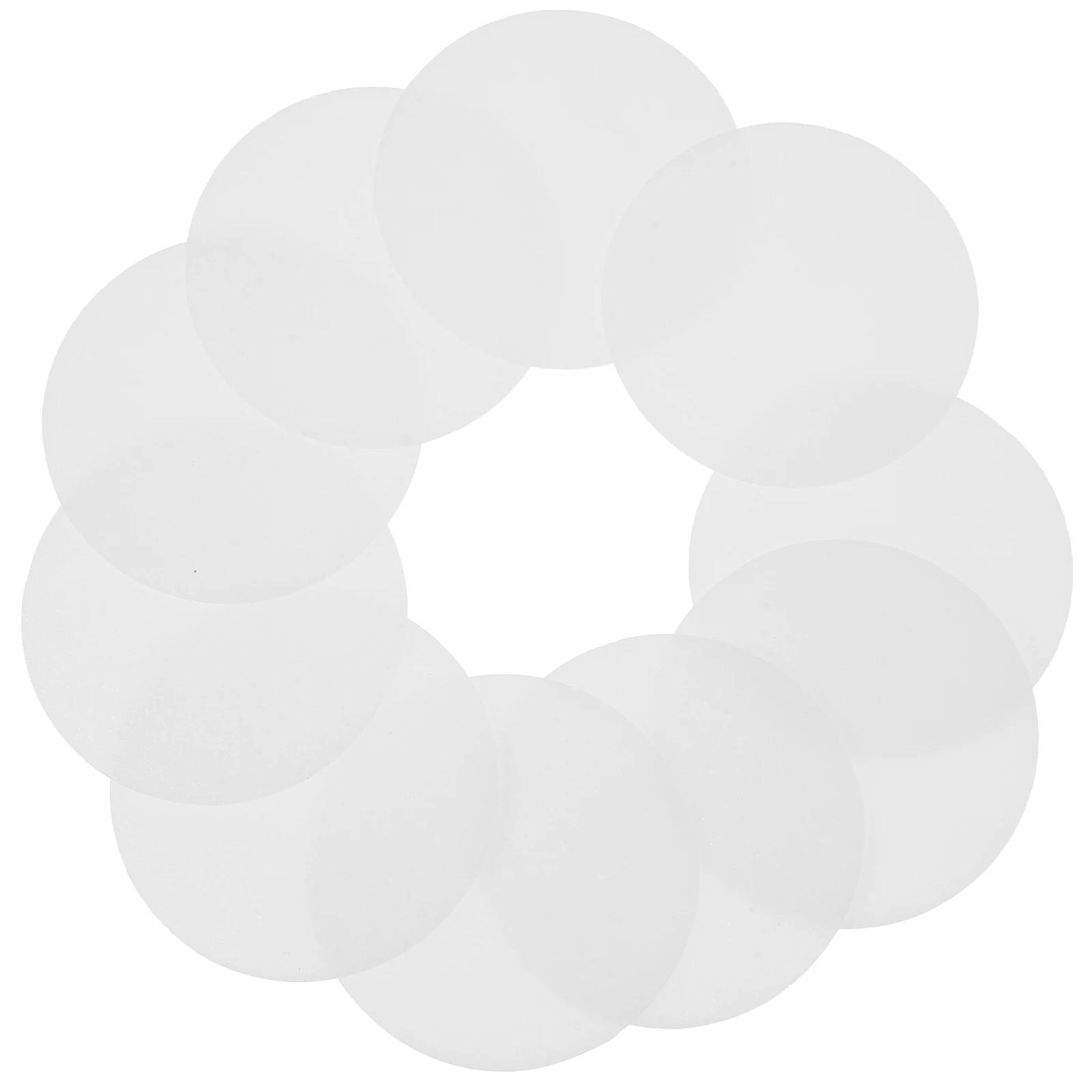 

20pcs LED Downlight Diffusion Plates 3 Inch Lampshade Spotlight Diffuser Shading Covers Plastic Protective Warm