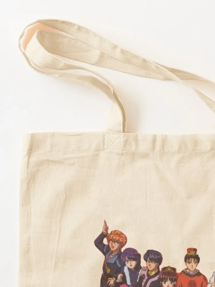 Fushigi Yuugi Group Tote Bag hand bag ladies Women's tote bag free delivery bags reusable grocery bags