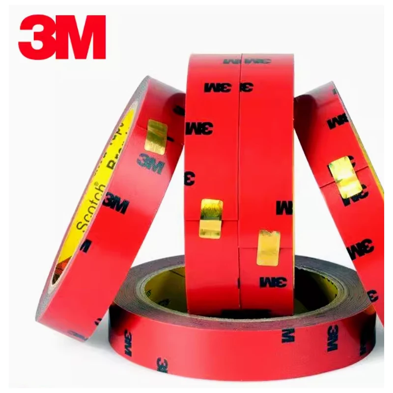 3M 5108 10mm~100mm wide Gray Strong Adhesive Tape for Automotive Auto Truck Car Acrylic Foam Double Sided Attachment