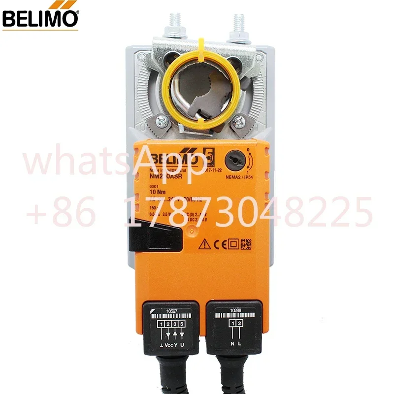 BELIMO 10Nm NM230ASR Modulating Damper Actuator NMU230SR FOR HVAC System with Position Sensor Feedback DC 2 ... 10V