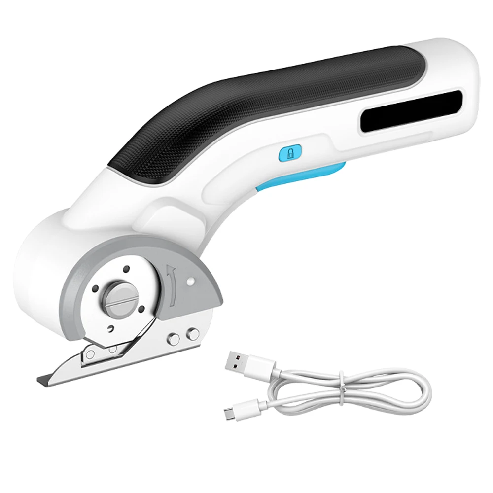 

Cordless Electric Scissors USB charging Cloth Cutting Machine Electric Tailoring Scissor for Cutting Cotton Fabric Leather Tool