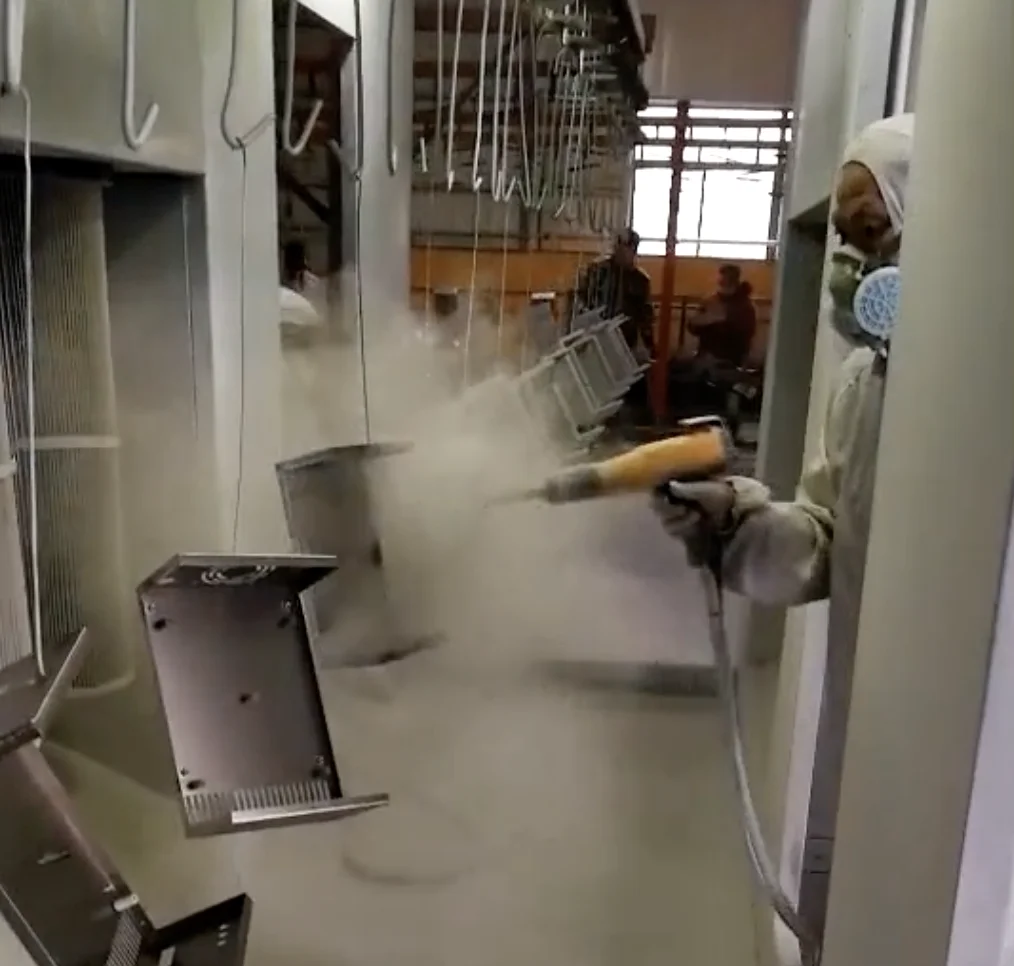 Electrostatic Powder Coating Machine With Manual Spray Gun For Sale