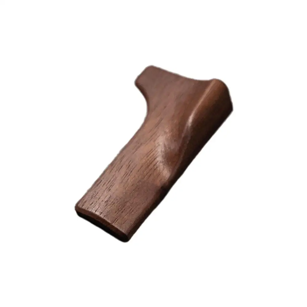 For Zfc Wooden Finger Grip Self Adhesive Lightweight Wood Camera Grip Handle Finger Solid Accessories S9y8