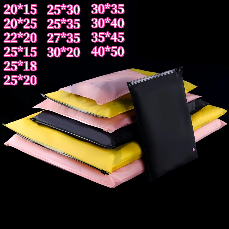 50Pcs Cpe Zipper Ba…