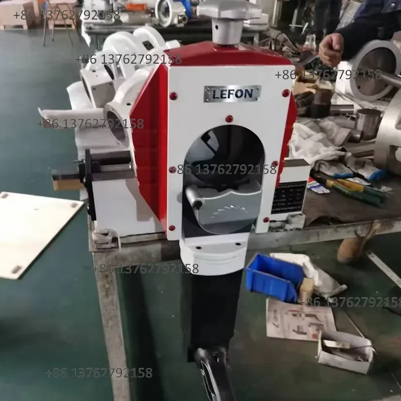 【2026】 Lefon R4 Semi-automatic Steel Tube Cutter Easy Operation Burr-free Orbital Pipe Cutting Machine Save Space for Food