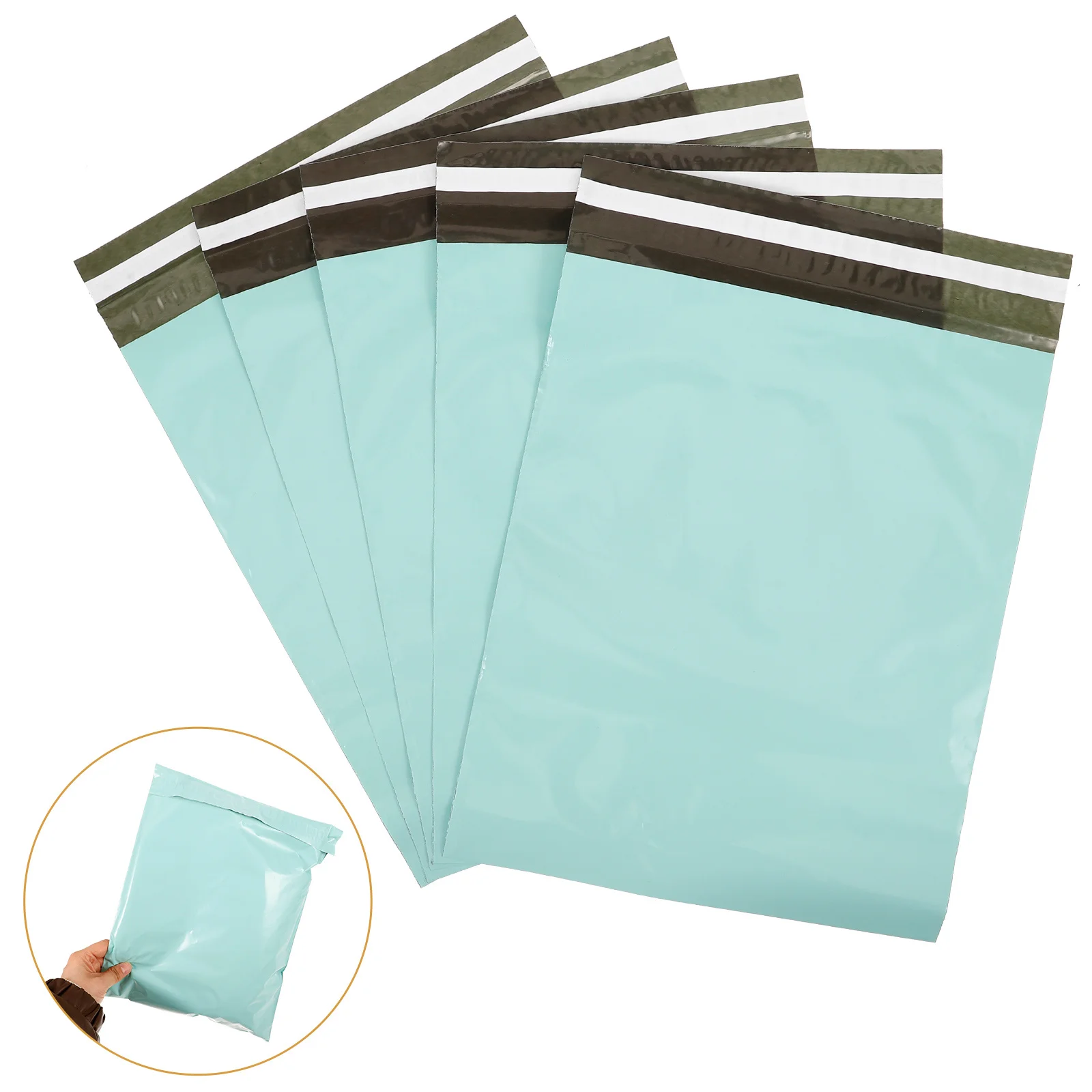 

50 Pcs Self-sealed Tape Mailing Bag Convenient Shipping Bags Envelopes New Material for Clothes
