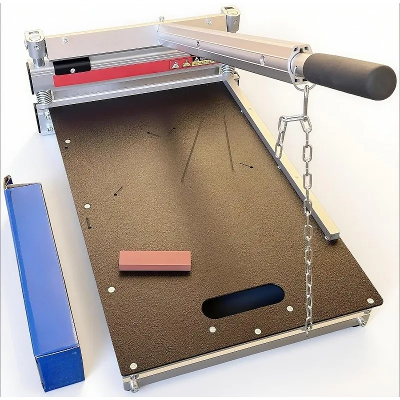 ZZH قاطعة أرضية احترافية/فينيل مقاس 13 بوصة مع مجموعة تركيب أرضية، 15 ° /30 ° / 45 °   تخفيضات فورية في خطوة واحدة، وتقطيع الأرضية المصفحة