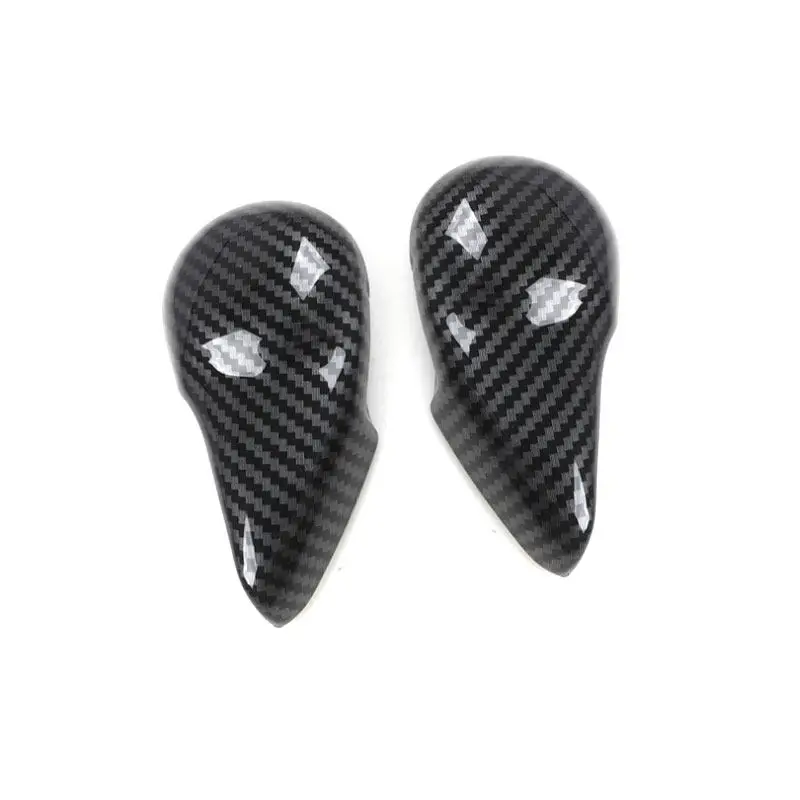 포르쉐 카이엔 박스터 2009-2016 마칸 911 718 파나메라 차량용 ABS 기어 변속기 노브 헤드 커버 트림 2개