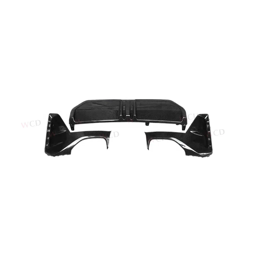 MP Style Dry Carbon Fiber BMW G20 Lci Rear Diffuser For BMW 3 Series G20 LCI 2023-IN Rear Bumper Lip Spoiler Splitter